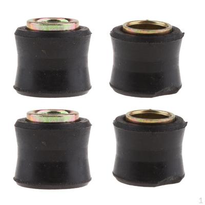 4 Stück. Motorrad Gummi Buchsen Dämpfer Buchsen, 10/12 mm Größe