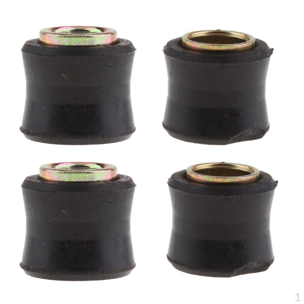 

4 шт. Мотоциклетные резиновые втулки, демпферные втулки, размер 10/12 мм