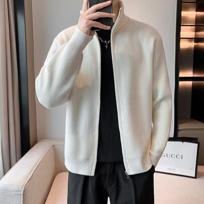 Korean High Neck Slim Fit Men s Wool Knit Sweater L