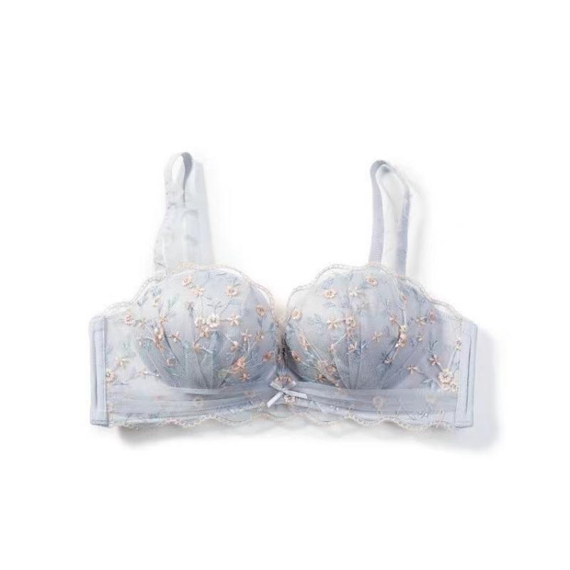 

Маленькі груди Зібрана жіноча білизна Плоска грудна клітка Збір Бокова підтримка Антипровисання Без кісточок Рельєфний жіночий бюстгальтер 34