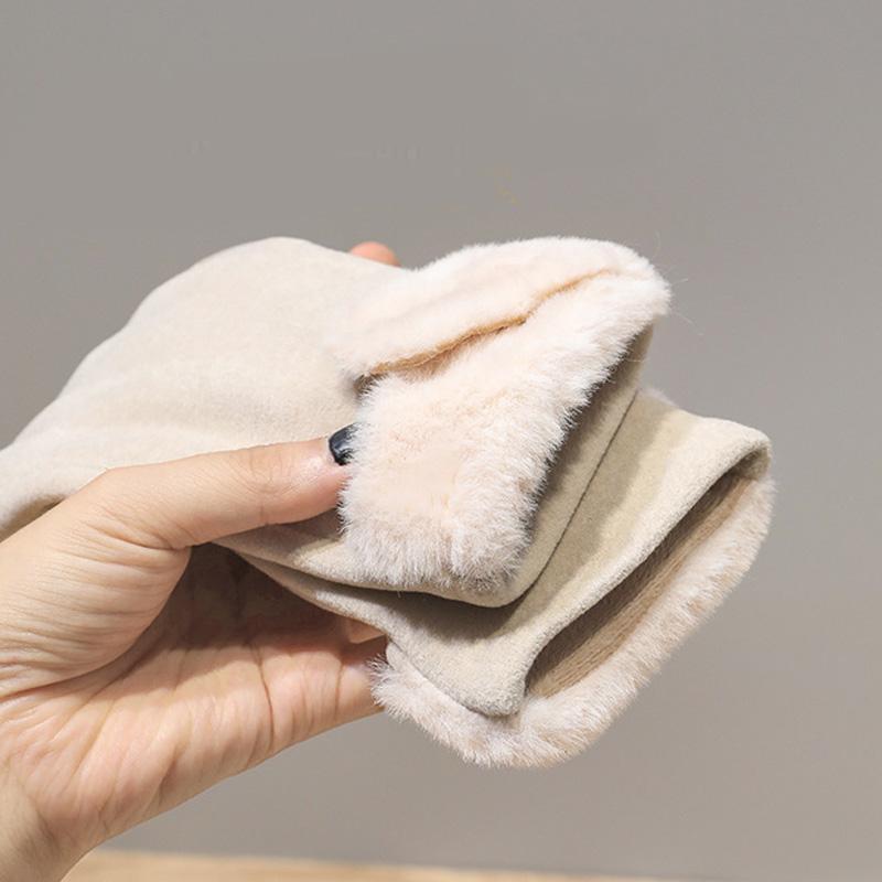Women Cold Proof Windproof Touch Screen Outdoor Sports Touchable Screen Warm Full Finger Driving Mittens Winter Gloves