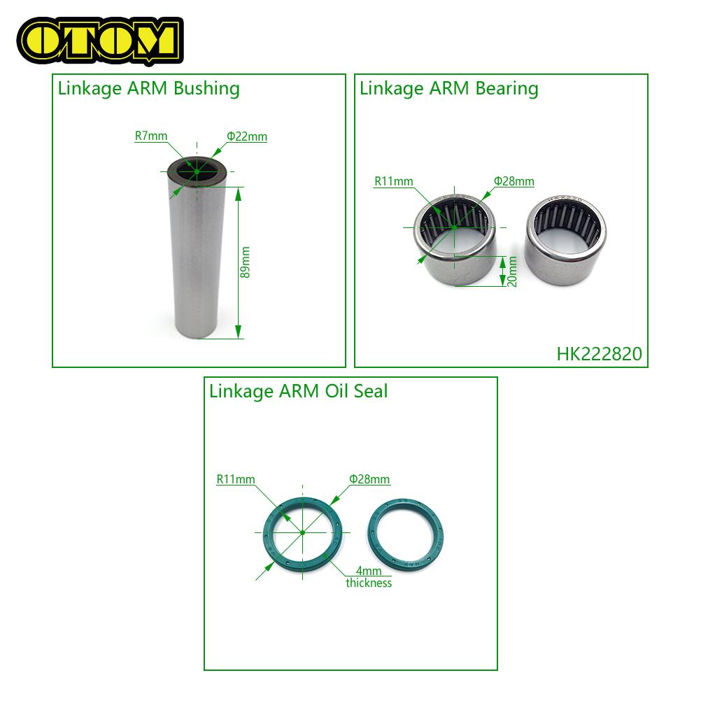 Motorcycle For KTM HUSQVARNA Swing ARM Triangle Lever Linkage ARM Bearing Oil Seal Bushing Shock Absorber SXF XCF FC FE TC TE FX