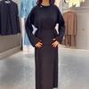 Autumn/Winter 2025 Women's Casual Lace-up Sweater & Skirt Set