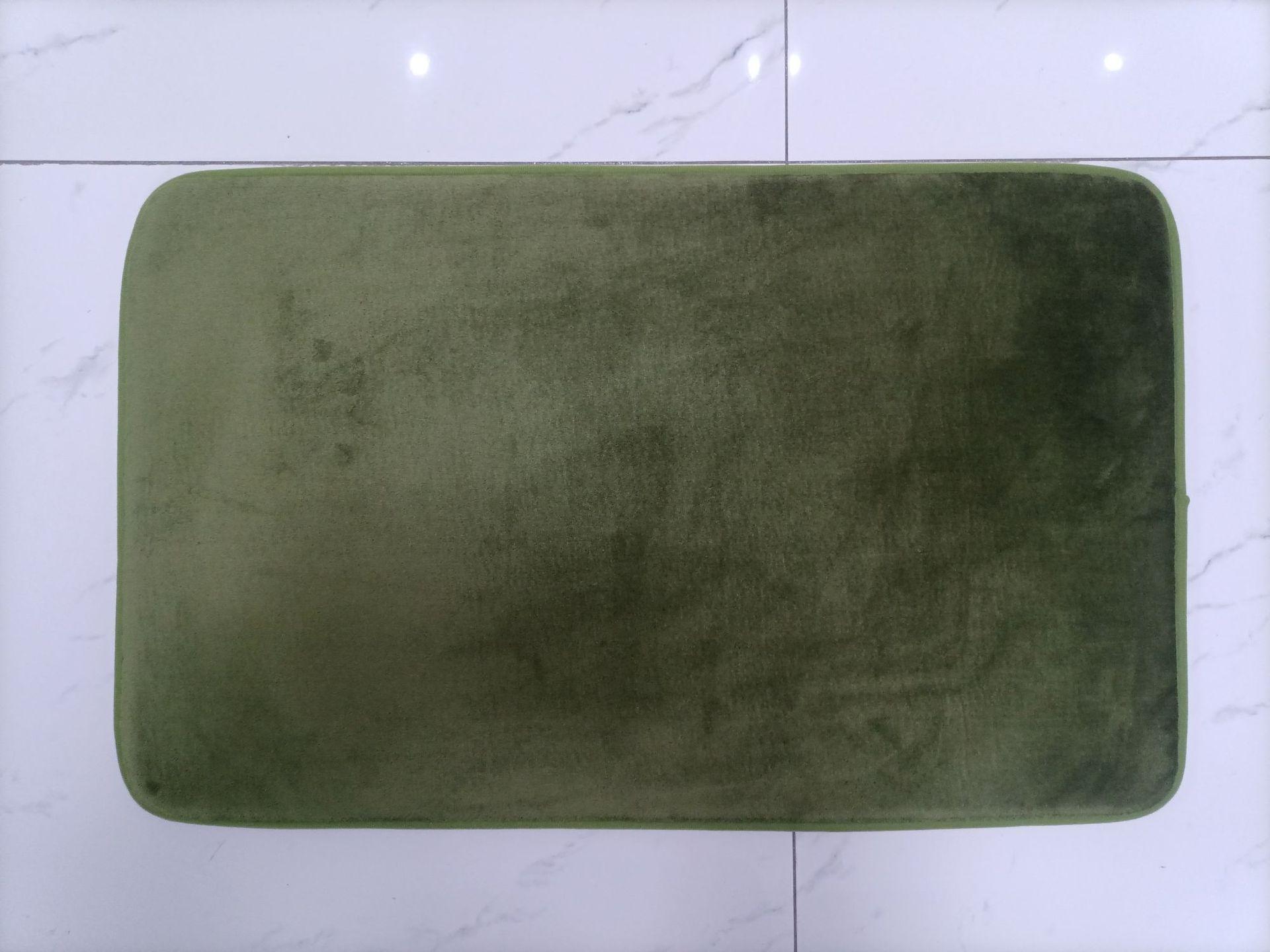 

Фланелевый ковер Ковер с эффектом памяти Коврик для ванной комнаты Ковер для ванной комнаты Спальни Прихожей Противоскользящий коврик 40*60cm