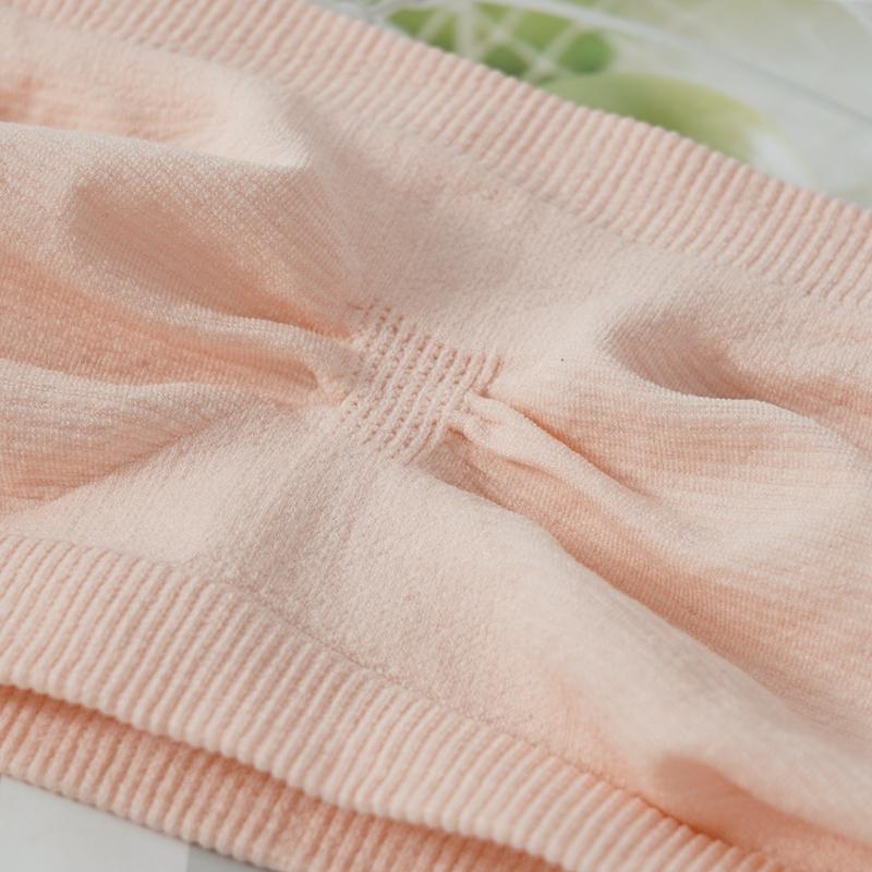 Women Strapless Top Tube Bra Non Padded  Seamless Top Bras Solid Color Cropped Top Bra Bandeau Underwear Tube