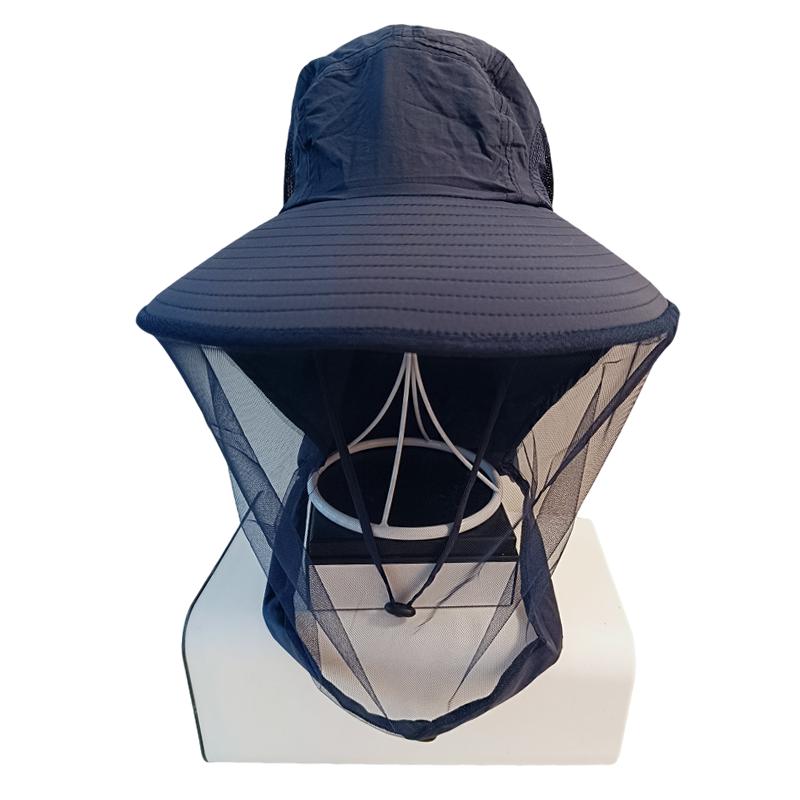 1pc Women and Men's Bucket Hat Anti Mosquito with Net Mesh for Summer Outdoor Breathable Fishing Gardening Hat