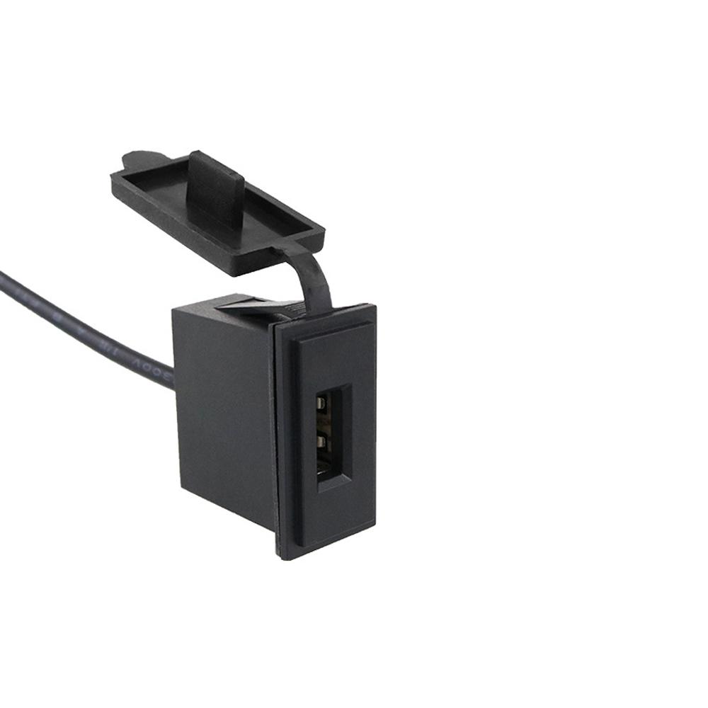 Gniazdo ładowarki Mini Usb 2.4A 12v do motocykla Auto ciężarówka ATV łódź samochód RV autobus wodoodporny wylot zasilacza do wszystkich telefonów