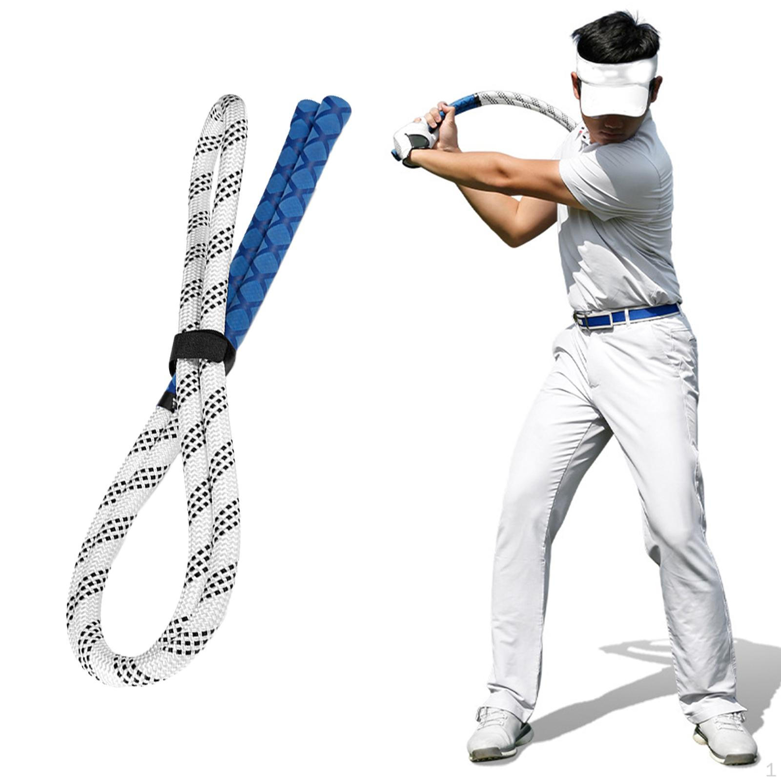 

Инструмент для правильной осанки, вспомогательное оборудование, удобная ручка, тренировочное пособие для гольфа White Blue