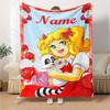 Customiz Name Personality Candy Candy (2) Blanket Soft &Warm Sofa Office Bed Travel Lunch Break Blanket, Gift Suitable for All Seasons