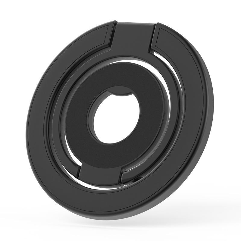 Dual Magnetic Finger Ring Holder - Strong, Foldable Metal Phone Stand for Multifunctional Use