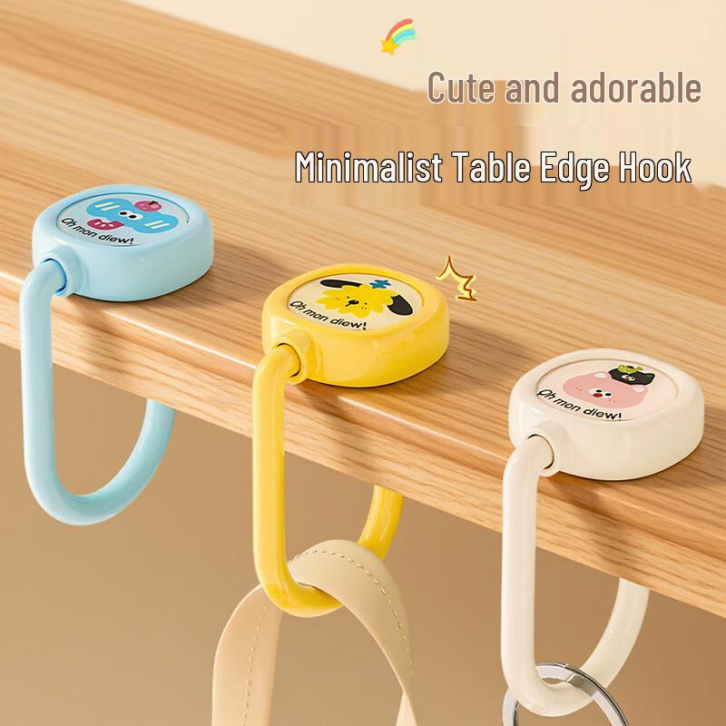 Multi-Functional No-Drill Storage Hooks