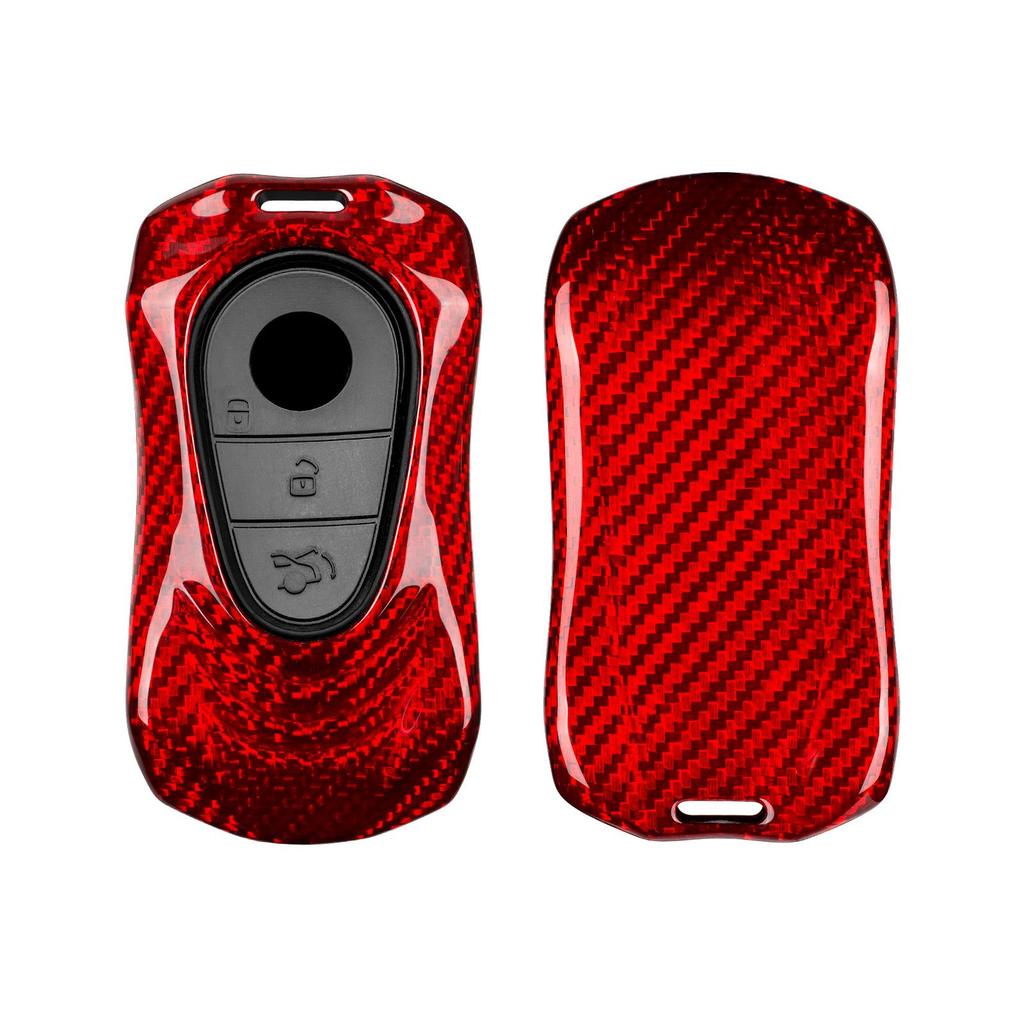 T-Carbon Real Carbon Fiber Key Shell for S480, S580, EQS680, C260L, GLC.