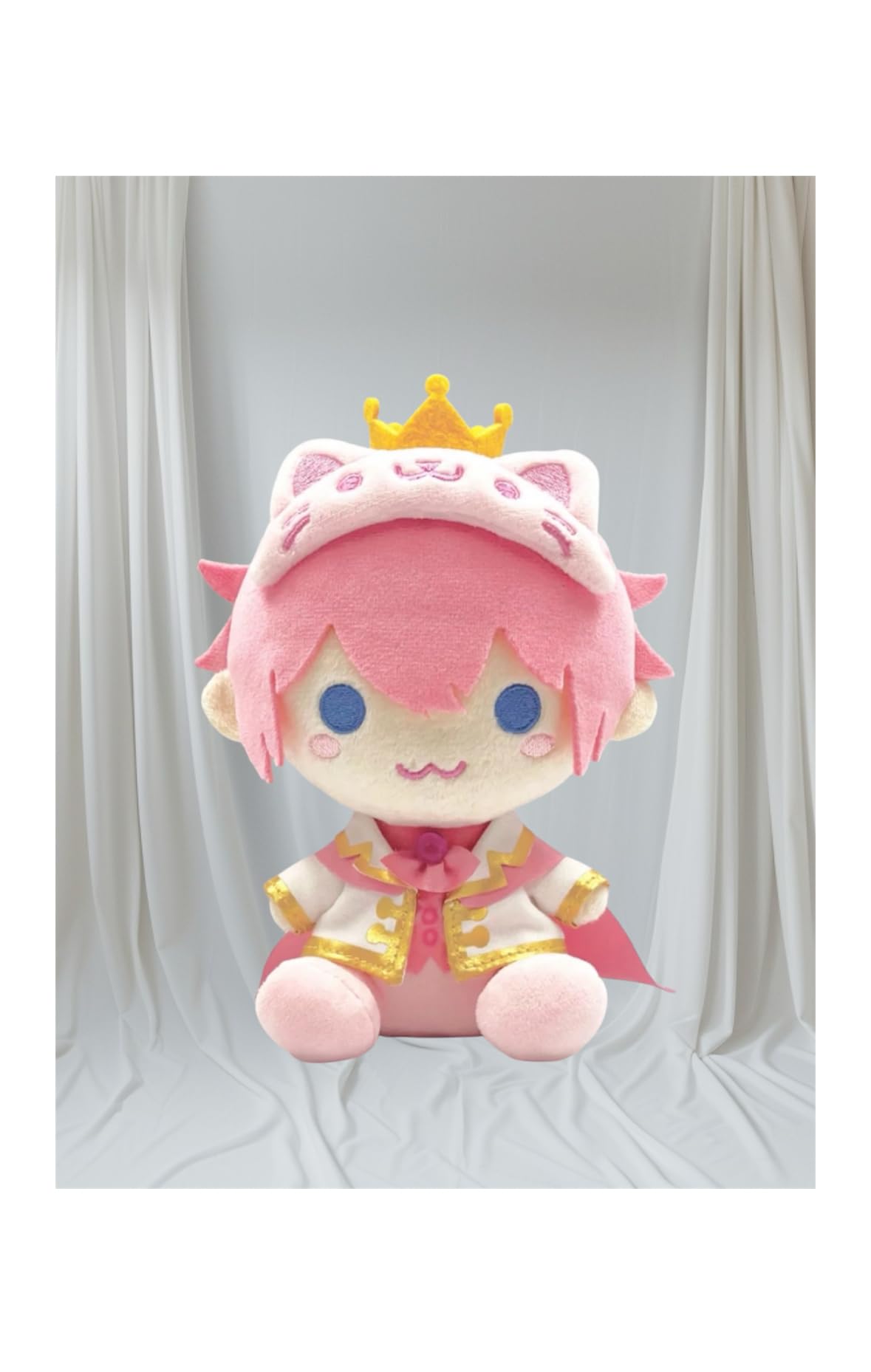 

Strawberry Prince Sitting Animal Plush Toy, Sitting Prince Version, Official Prince Merchandise (Satomi)
