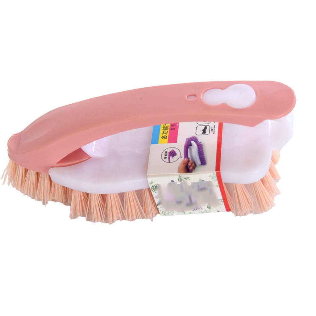 2 in 1 Cleaning Brush Multifunctional Handheld Removable Scrubbing Brush Gaps Brush Scrubber Shoe Brush