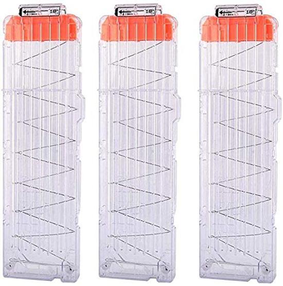 

DreamConnect Магазин Nerf Клип для стрел для Elite 18 стрел за быструю серию из 3 N-Strike Бластер, Стрела, Перезарядка,