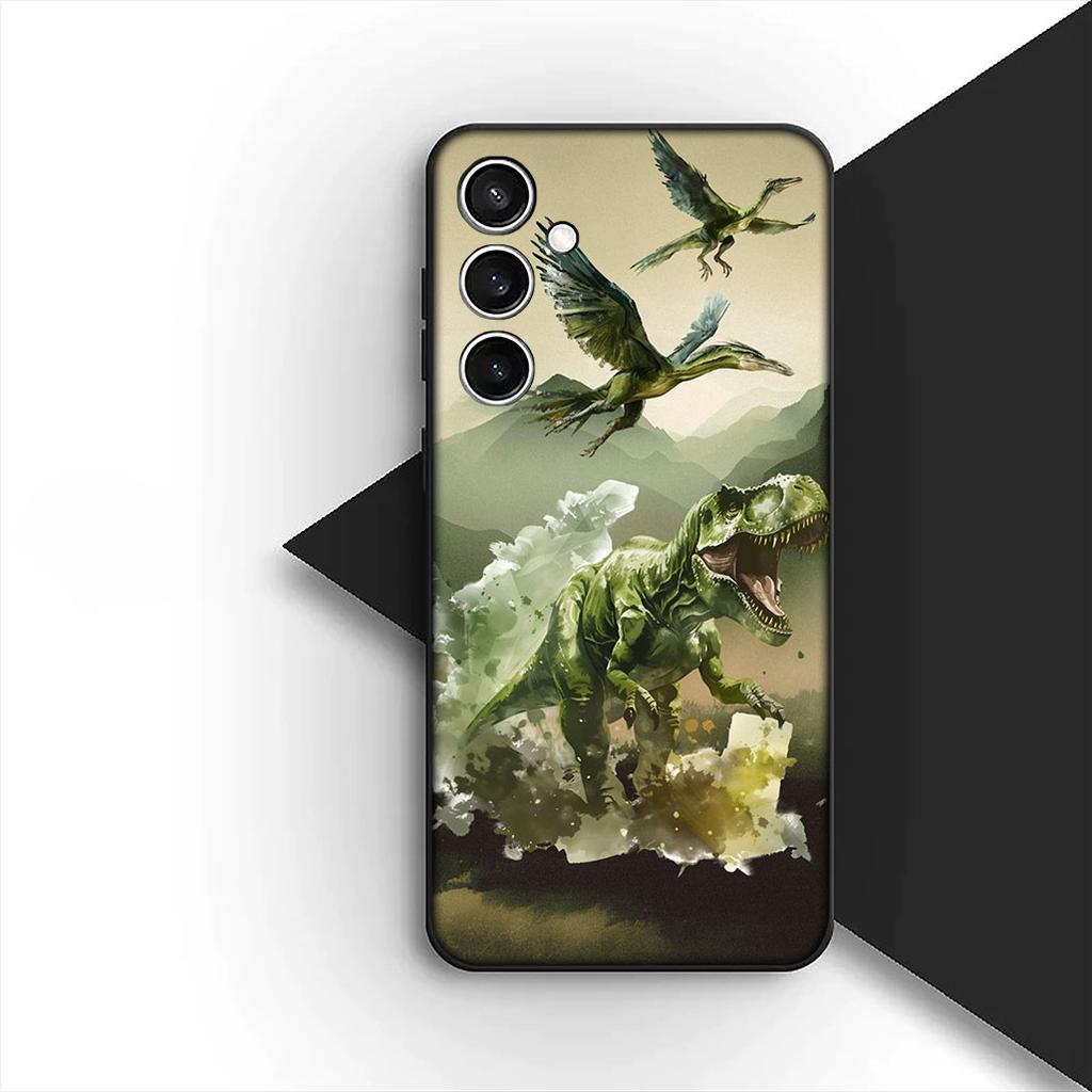 Dinosaur Tyrannosaurus Cute Rex Cover for Apple iPhone 16 14 15 Plus 11 Pro Max 16E ProMax + 15Plus 16+ 14+ Coque Phone Case