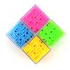 TOBEFU 3D Maze Magic Cube Transparent Six-sided Puzzle Speed Cube Rolling Ball Game Cubos Maze Toys for Children Educational