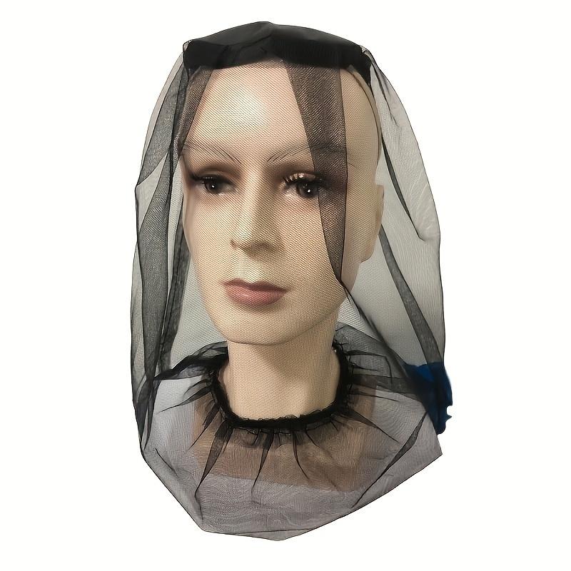 Carbon Fiber Mosquito Net Hat - Fine Mesh Insect Protection, Durable, Portable for Outdoor Adventures, Hiking, Gardening, Fishing, and Camping