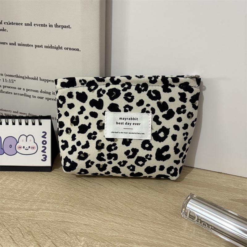 

Korean Corduroy Drawstring Makeup Travel Organizer - Large Capacity