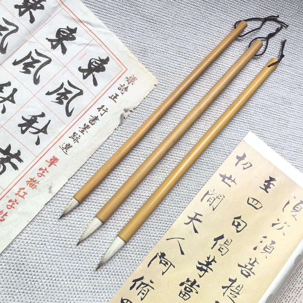 Pinselset für kleine Schrift: Antike Technik, Exquisite Handwerkskunst, Vier Schätze des Studiums, Perfektes Kulturelles Geschenk, Kalligraphie-Essential.