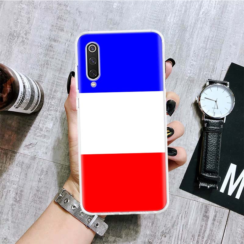 National Flag RU FR UK Phone Case For Xiaomi Poco X7 X6 X5 Pro F7 Ultra Redmi 15C 15 13 13C 12 12C 10 10A 10C 9 9A 9C 9T Cover P
