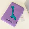 Dinosaur Cartoon Laptop Bag Shockproof Girl Computer Bag Tablet Sleeve Bag File Package