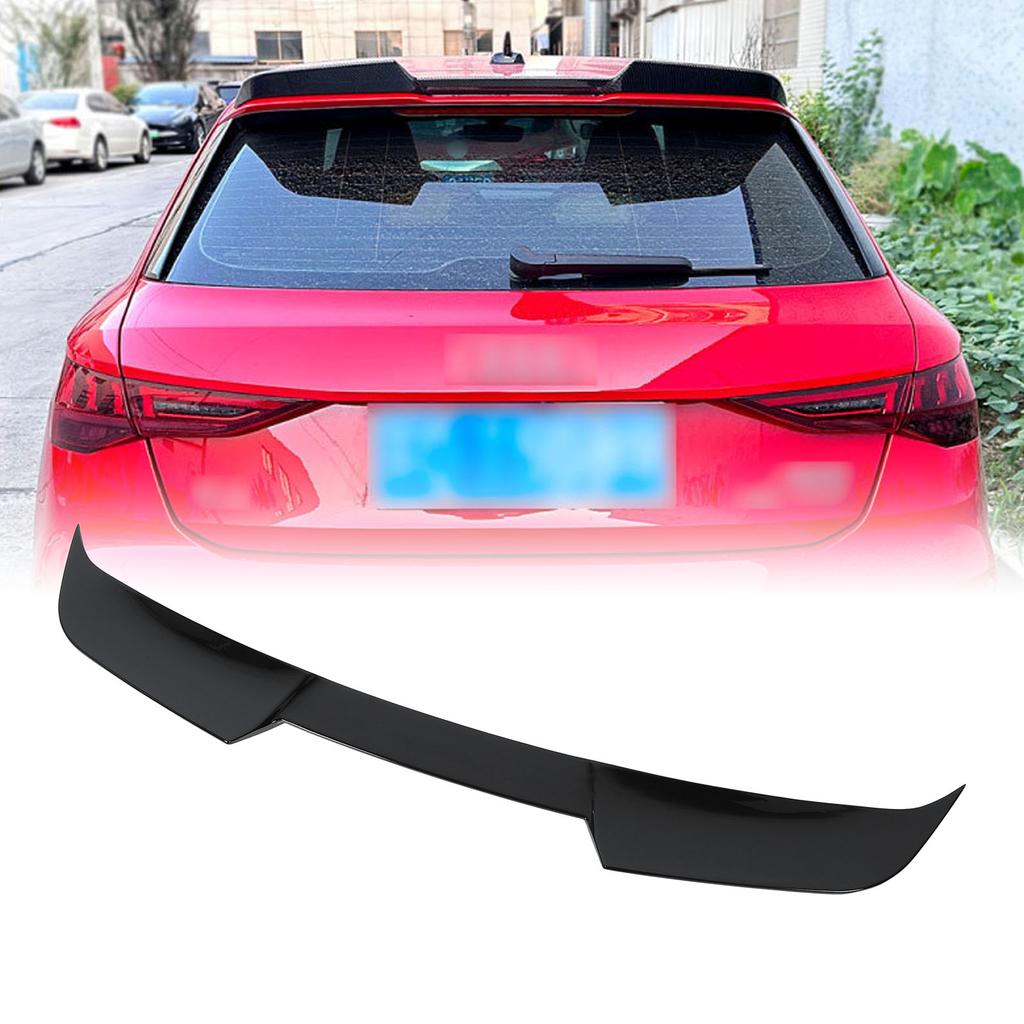 Car Rear Roof Spoiler ABS Blade   Cool Decoration Top Tail Spoiler Wing for 8Y Sportback 2020 to 2024