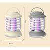 Mosquito Killer Lamp Electric Mosquito Killer, Indoor and Outdoor Electric Insect Lamp with LED Light 