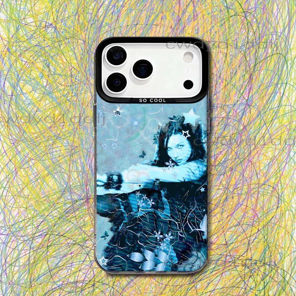 

E-Evanescence Fallen The Open Door Phone Case For iPhone 17,16,15,14,13,12,11,X,8,7,Pro,Max,Plus,SE4,Air,Mini IMD Gray Matte iPhone12
