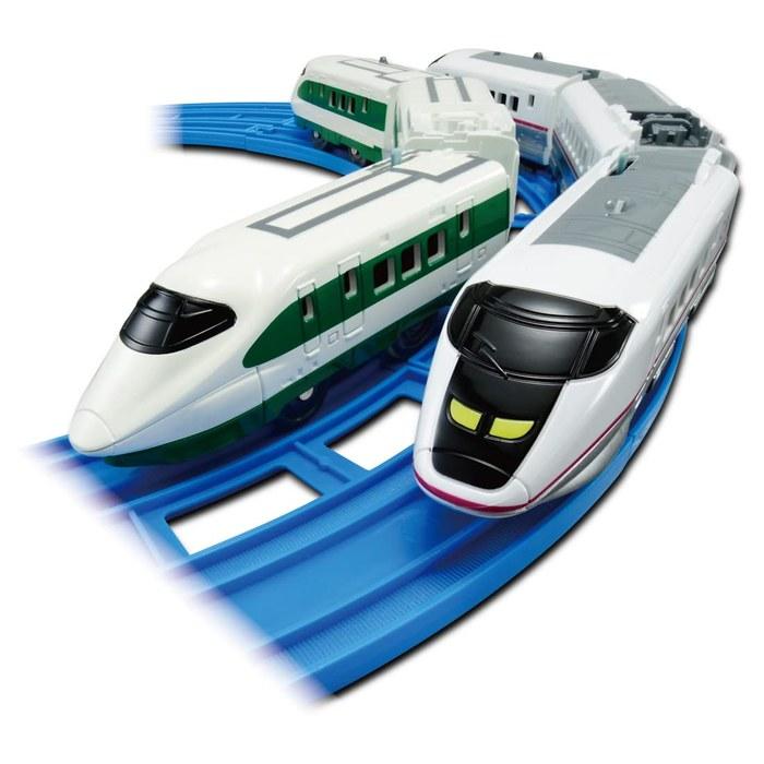 Takara Tomy Plarail 200 Series Shinkansen (E2 Series) & E3 Series Shinkansen Komachi Double Set