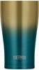 Thermos Vacuum Insulated Blue Day Birthday Gift Tumbler, 0.34L, Gold, JDE-341LTD BLGD, Father's Gift, Beer, Men's, Women's,