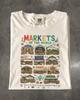 Markets of the World T-Shirt Travel Foodie Market Lover Comfort Colors Shirt