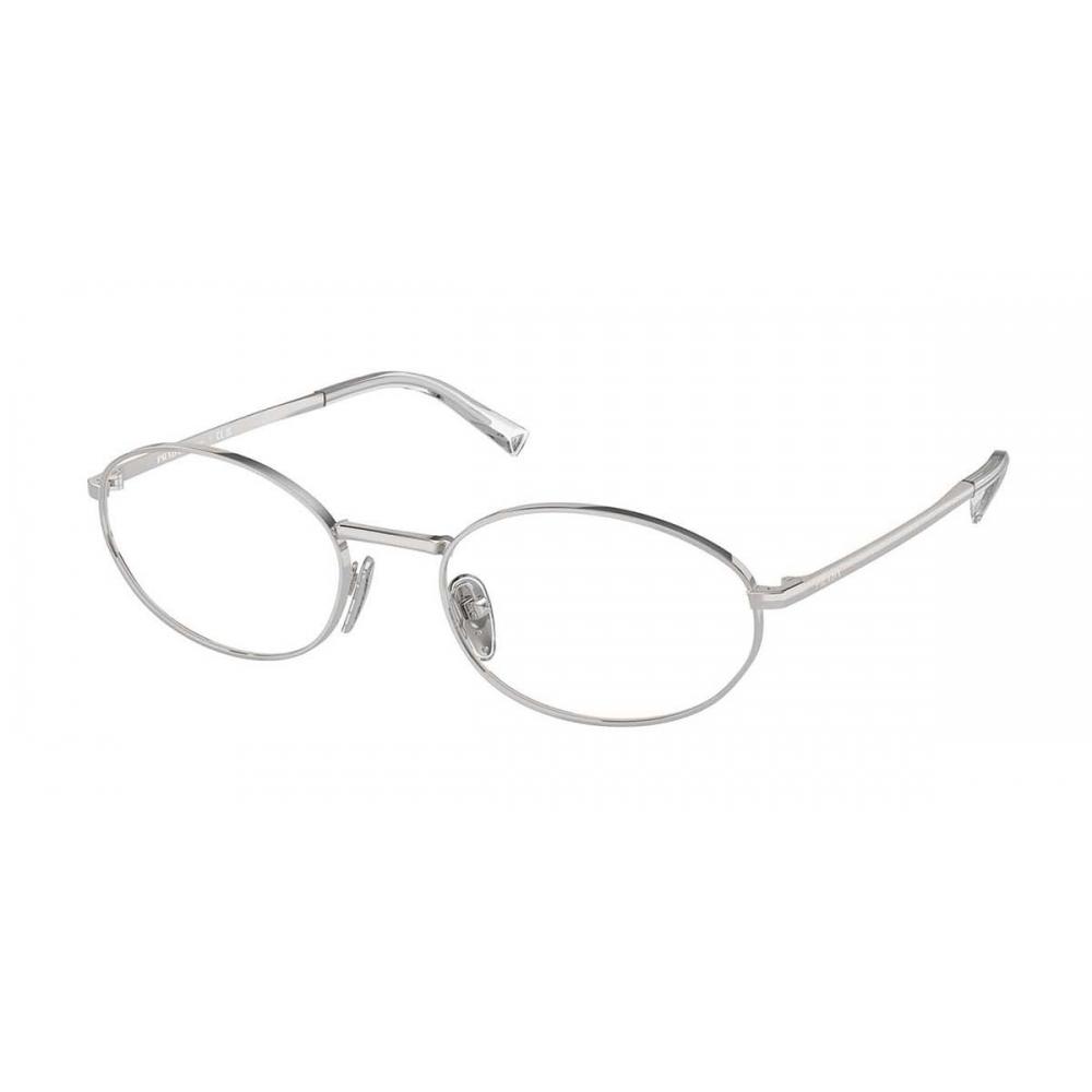 

Prada Pr A57v 1bc1o1 Women Eyeglasses Silver/51-19-135