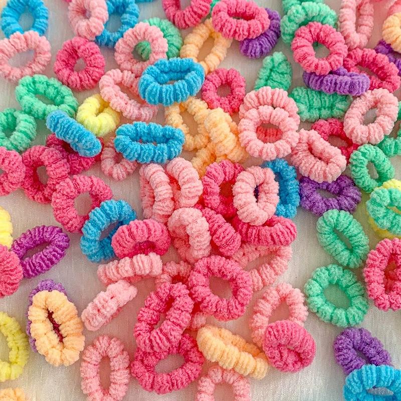 able and cute children's hair circle Colorful Elastic Small Hair Ties, Girls Headwear, Girls Hair Styling Accessories