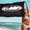 Asciugamano da Spiaggia con Logo FMF Racing Asciugamani da Bagno Colorati per Ragazza Microfibra Asciugatura Rapida Senza Sabbia Spiaggia Yoga Spa Palestra Piscina
