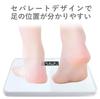 Elecom Body Composition Scale ECLEAR HCS-S01WH Slim Compact Backlight White