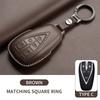 3/4/5 Buttons Genuine Leather Auto Smart Key Fob Cover Case Fit For Changan Unit Unik Cs35Plus Cs55 Plus Cs75 Plus Oshan X7 X5 Protector Bag