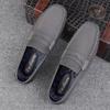 Genuine Leather Mens Shoes Luxury Trendy Casual Slip on Formal Loafers Top Quality Men Moccasins Solid Color Male Driving Shoes