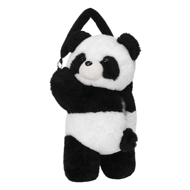 Cartoon Panda Auto Plüsch Taschentuchbox Halter