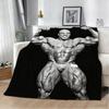 Ronnie C-Coleman Bodybuilding Fitness Flannel Blanket Soft Throw Blanket Art For Home Decor Bedroom Bed Sofa Picnic Fans Gifts