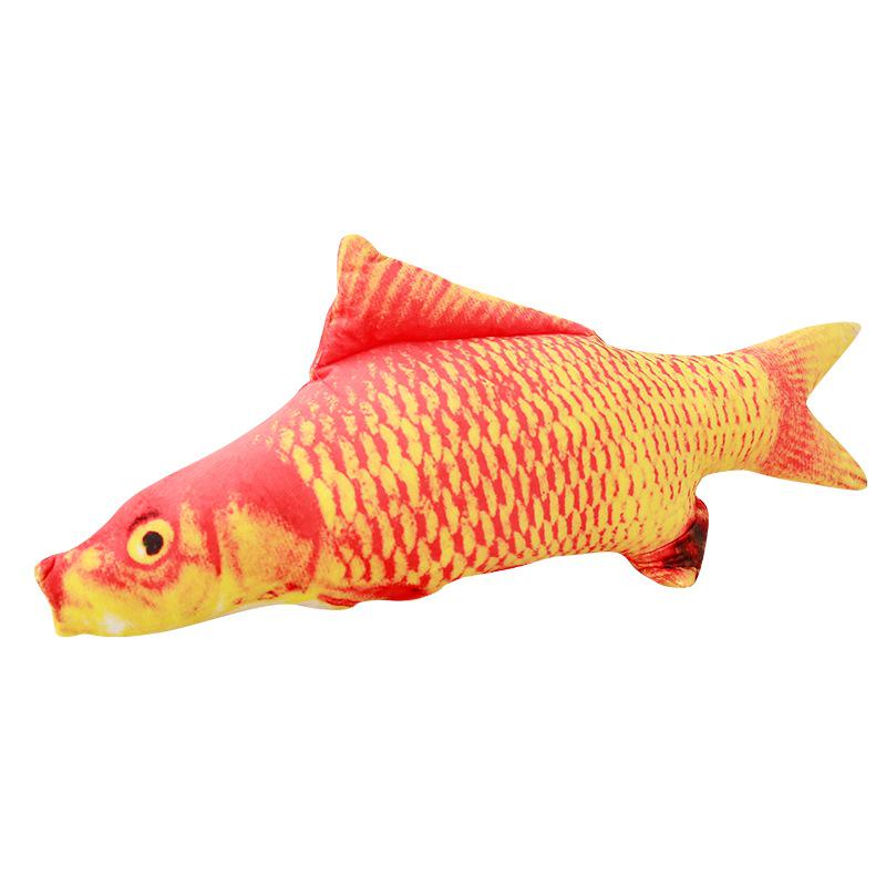 Creative Cartoon Carp Pillow: Back Support & Pet Toy - Valentine's Day Gift for Girls