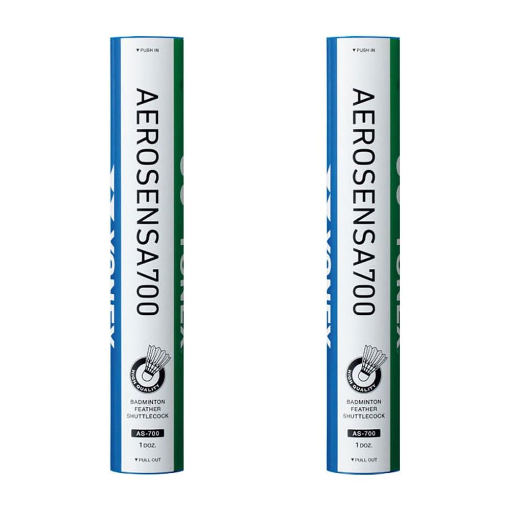 YONEX Aero Sensor 700 Badminton Shuttlecocks 12 Pieces x 2 Sets