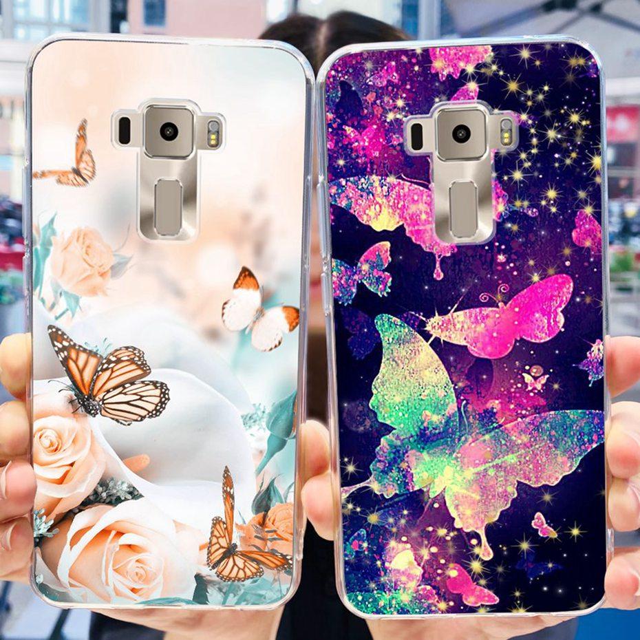 Cute Case For Asus ZenFone 3 ZE520KL ZA520KL Soft Silicone TPU Protective Cover For Asus Z017D Z017DA Z017DB Phone Cases 5.2"