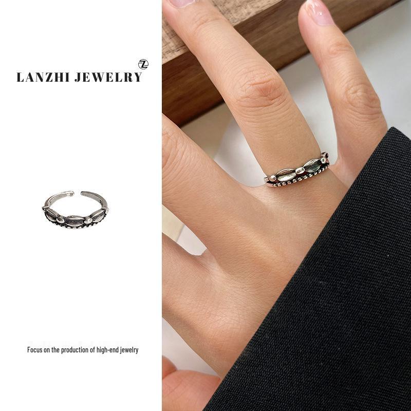 Inel Thai Argint pentru Femei, Stivuibil - Argint 925, Design de Nișă, Bijuterii Simple și Versatile