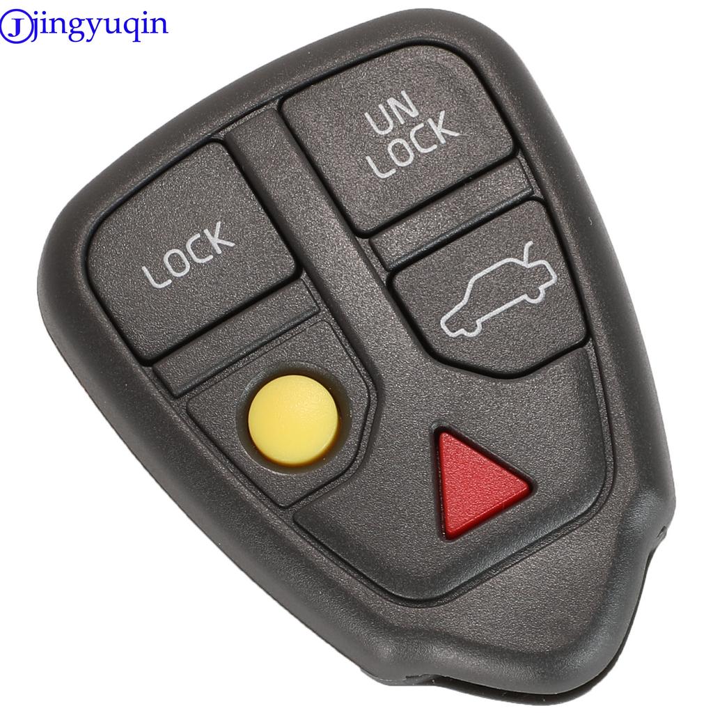 Jingyuqin 5B Dálkový Obal na Klíč od Auta Pouzdro Fob Skořepina Pro Volvo S40 S60 S70 S80 V40 V70 XC90 XC70