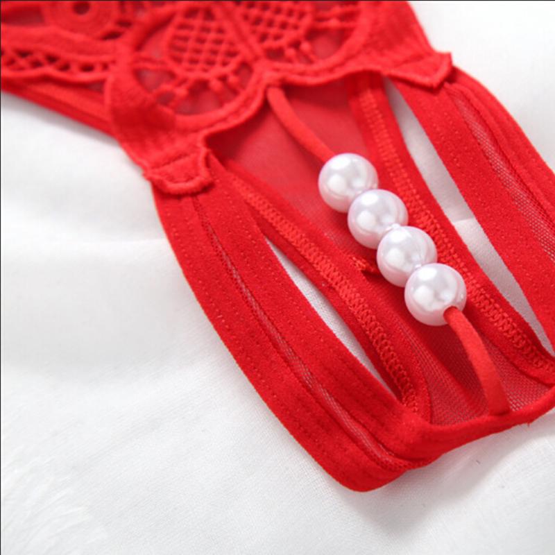 Women Solid Gstring Opening Crotch Thong Panties Brief Lingerie Underwear Sexy