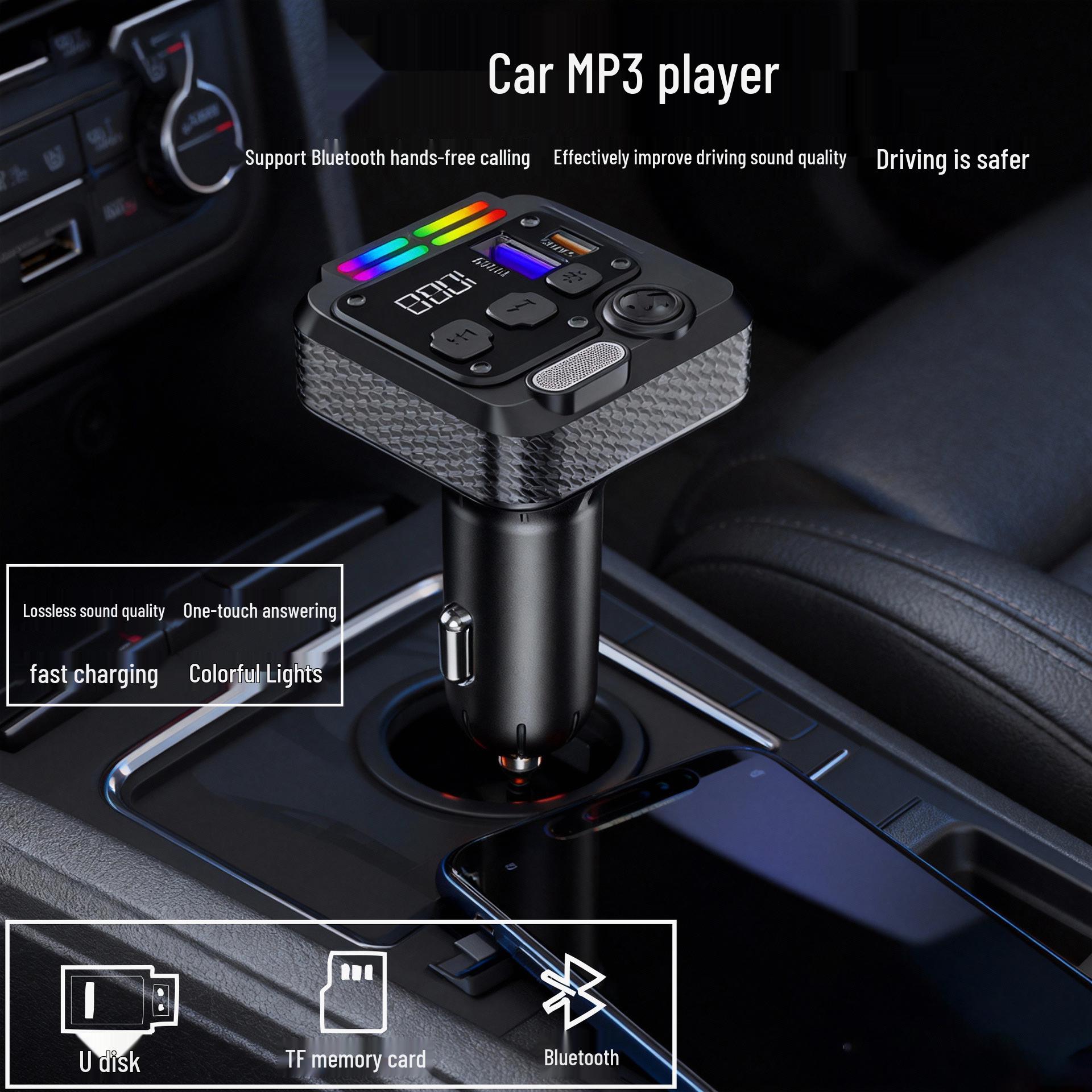 Multifunctional Bluetooth Car Charger & Lossless MP3 Player Yes