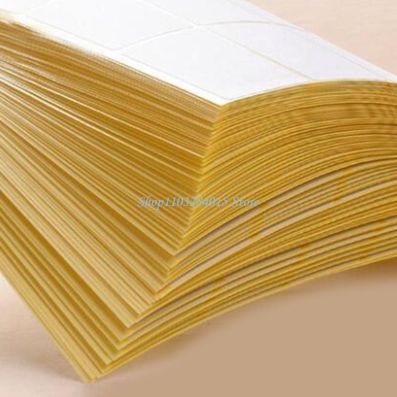 R6FF 15 Sheets Multifunctional Labels Sticker Blank Labels Adhesive Sticker Jams Label for Storage Classroom Home