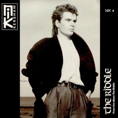 7inch Record NIK KERSHAW - The Riddle NIK6 MCA Records 1984 UK Pop Used