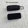 Custom Logo Mini Pocket Umbrella with UV Protection and Black Glue Six-Fold Design